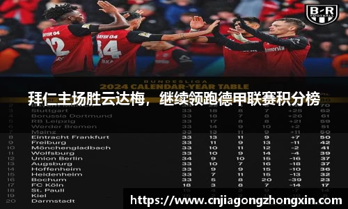 拜仁主场胜云达梅，继续领跑德甲联赛积分榜
