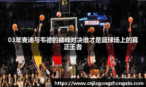 03年麦迪与韦德的巅峰对决谁才是篮球场上的真正王者